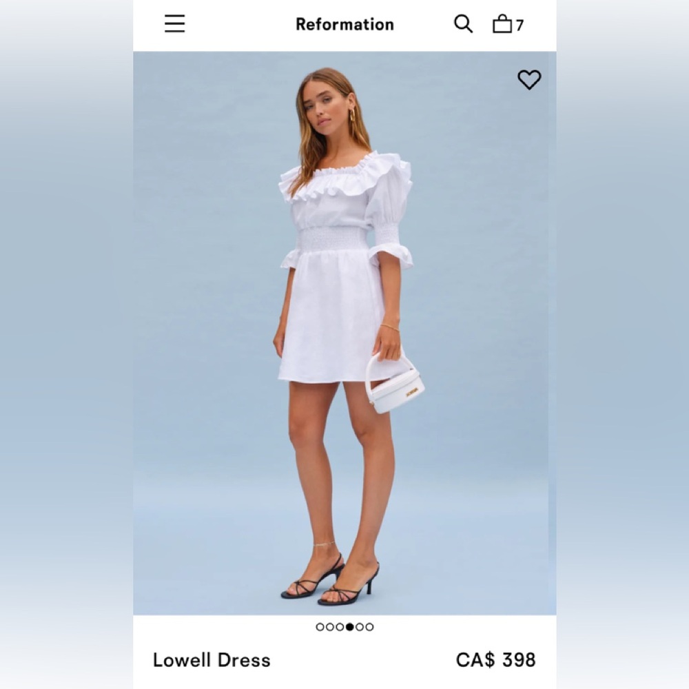 Reformation Lowell Dress - Picture 1 of 3